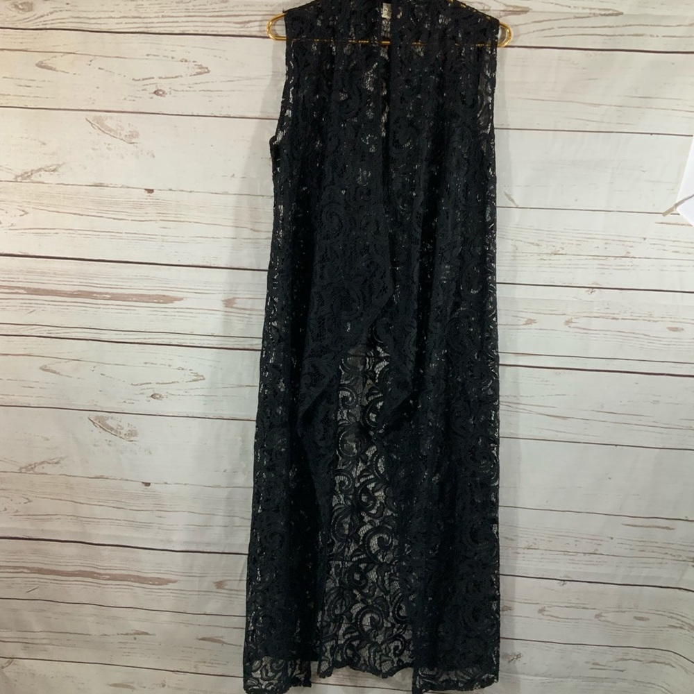Black Lace Coverup by OBJEX